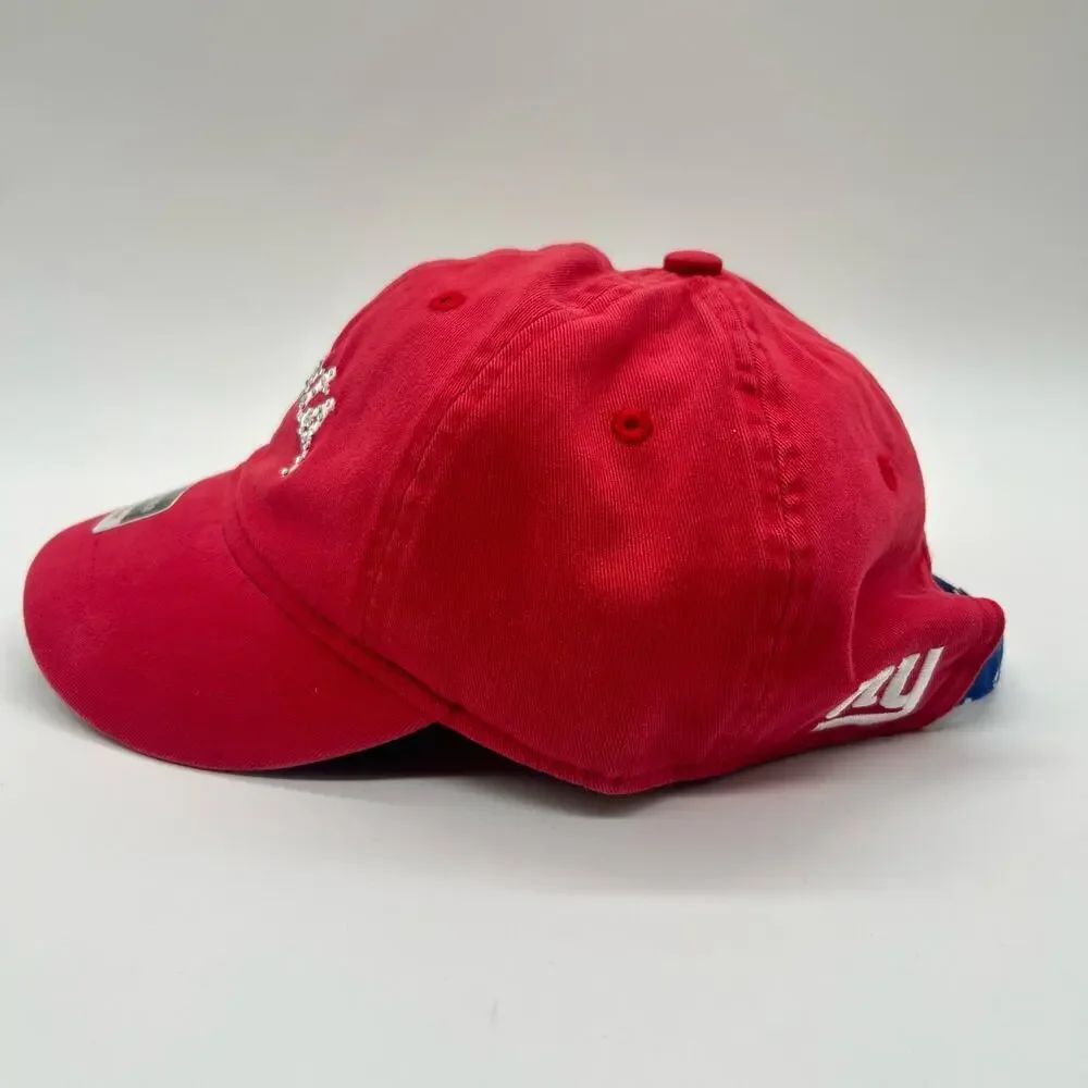 New‎ York Giants Reebook Hat Womens OS Red Rhinestone Gem Cap NFL Football NEW